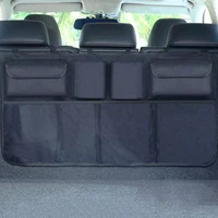 car trunk organizer rear seat back storage bag multi hanging nets pocket auto stowing tidying interior accessories supplies