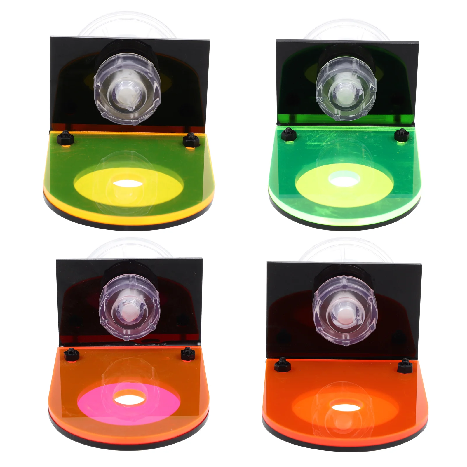 

4Pcs Racks Frag Plugs Rack Button Bracket Base Coral Frag Support Coral Rack Holders Coral Supports