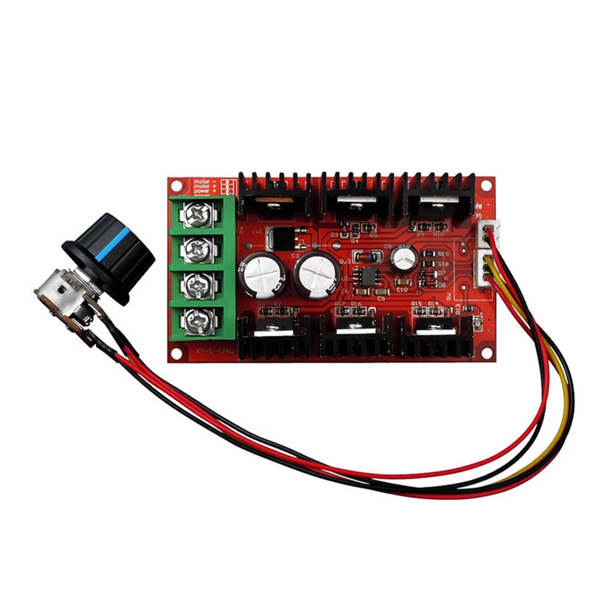 2000 Вт DC12V/24V/48V MAX 40A регулятор скорости двигателя постоянного тока ШИМ напряжения