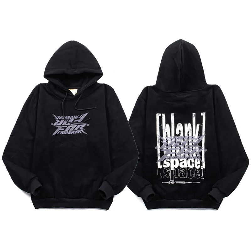 Повседневные мешковатые Зимние толстовки с капюшоном для мужчин и женщин в стиле