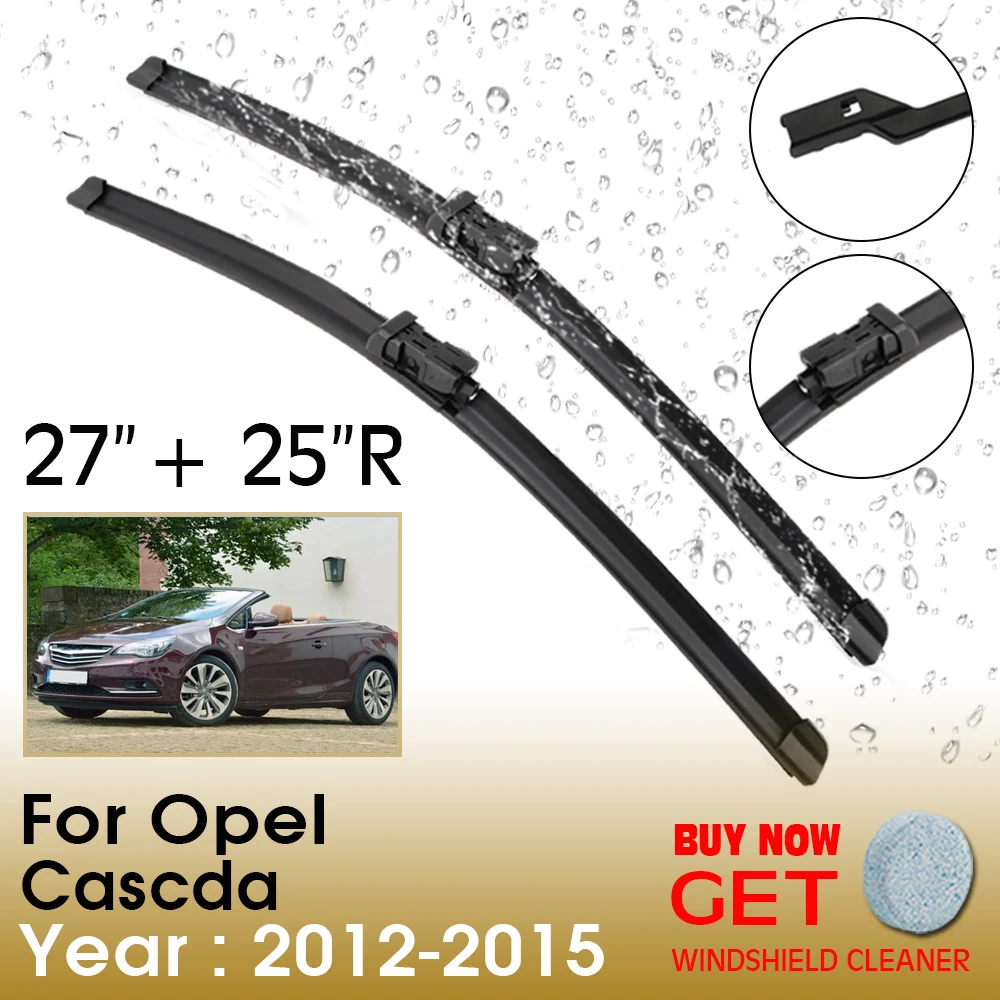 

Щетка стеклоочистителя для Opel, стеклоочистители для лобового стекла 27 + 25 дюймов R 2012-2015, аксессуары