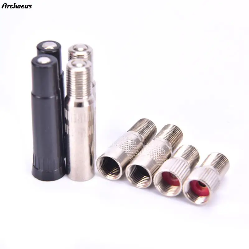 

2pcs Bicycle Valve Extender for Schrader Valve Replacement Cycling Bike Parts 19mm 25mm 39mm Extension Tube Accessories