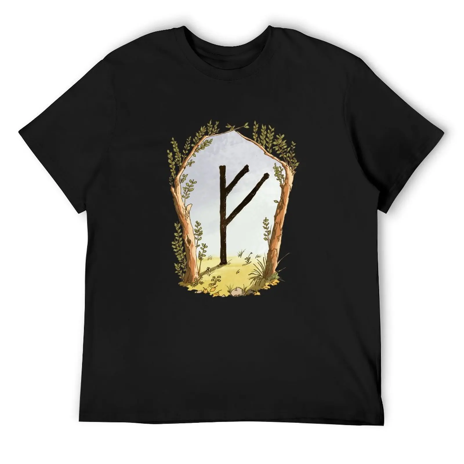 Футболка Fehu таможенные заготовки футболки для мужчин с графикой