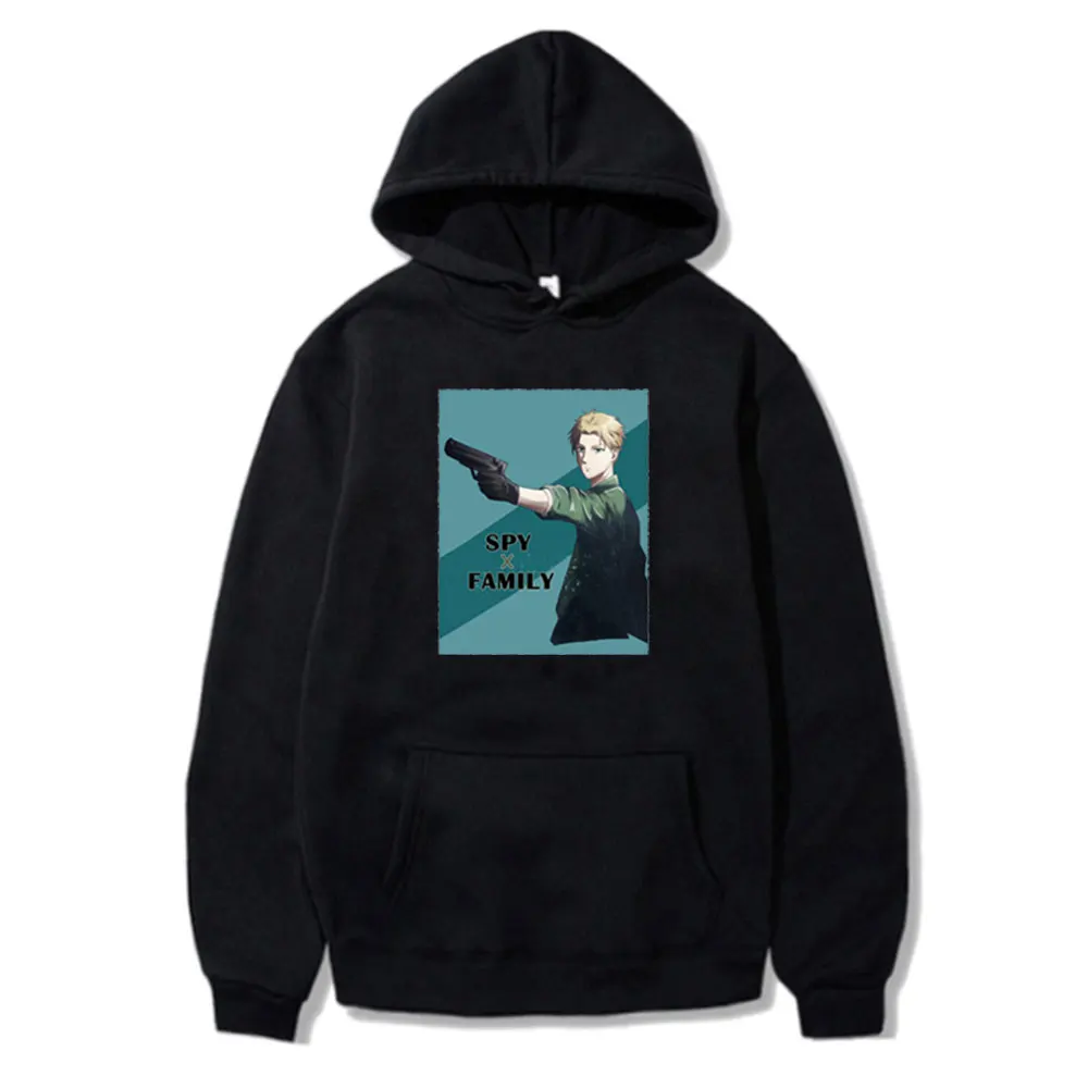 

Casual Vintage Streetwear Spy X Family Spring Autumn Men's Hoodie Fashion Print Kpop Sweatshirts Funny Hip Hop Pullover