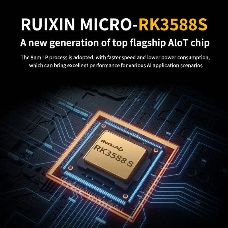 Для Orange Pi 5 макетная плата + комплект металлического корпуса RK3588S 8-ядерный ARM