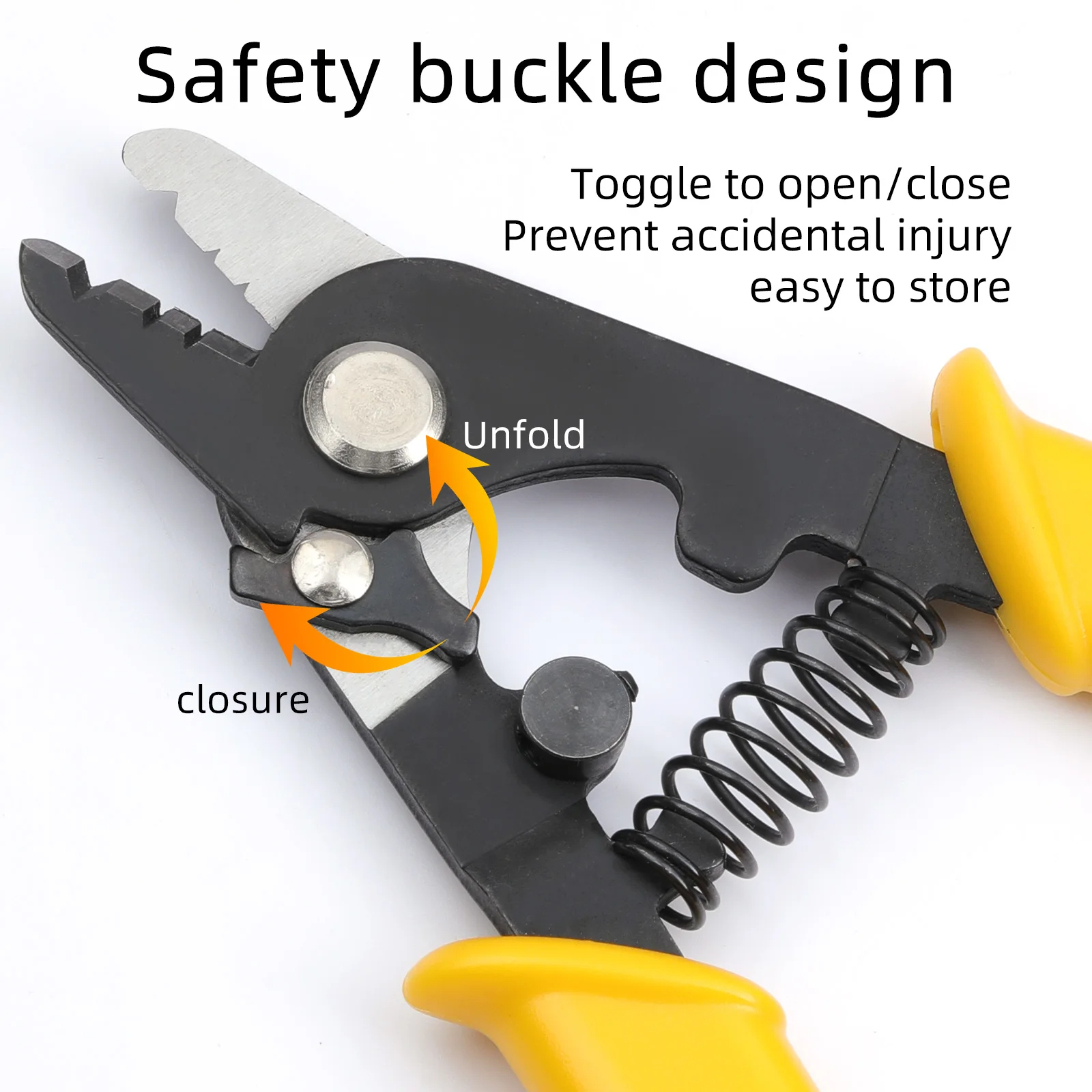 Three-port Fibre Stripping Pliers FTTH Fiber Stripping Tool Optical Wire Strippers