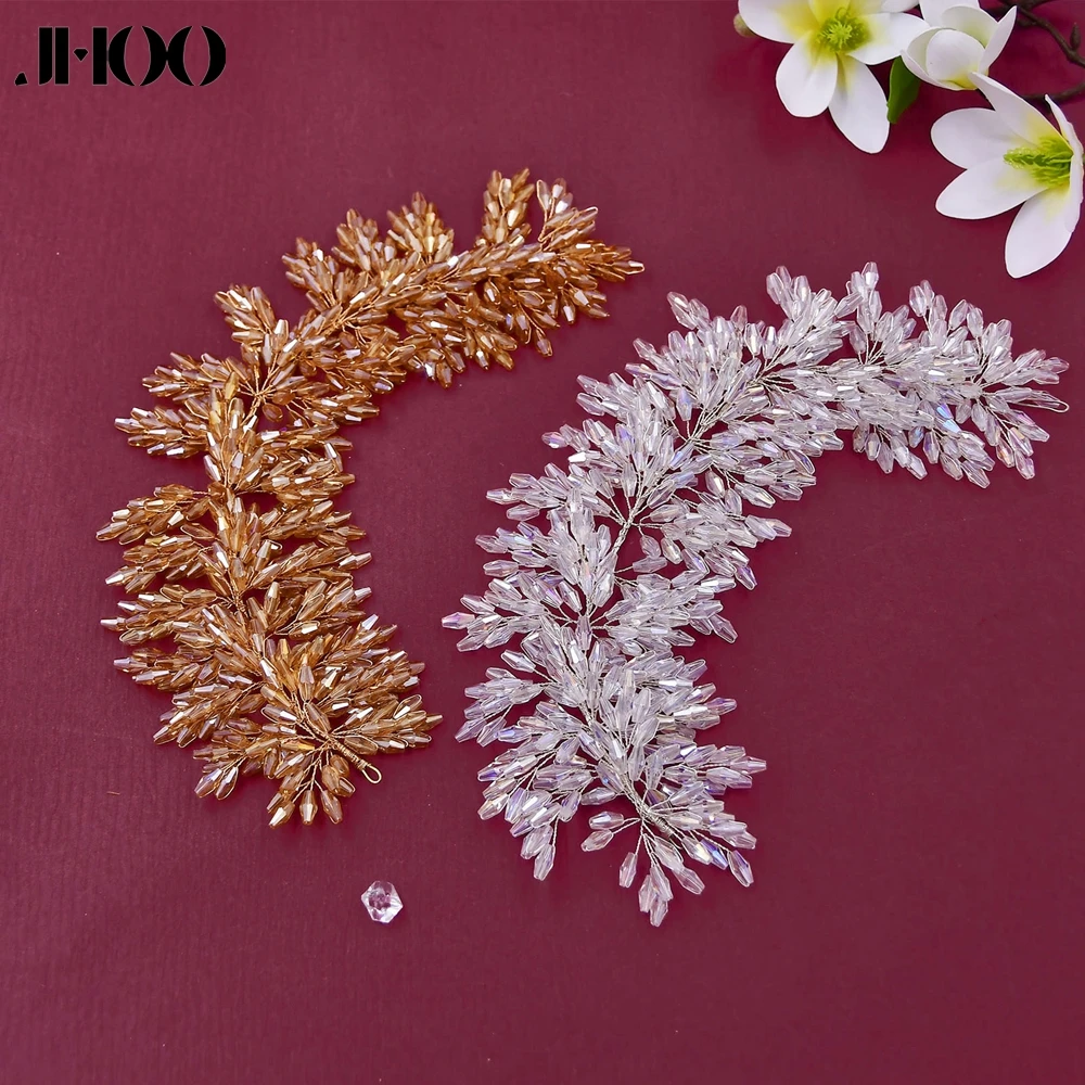 

JHOO Crystal Bridal Headwear Wedding Headwear Women's Party Beauty Selection Headwear Bridesmaid Headwear HP371