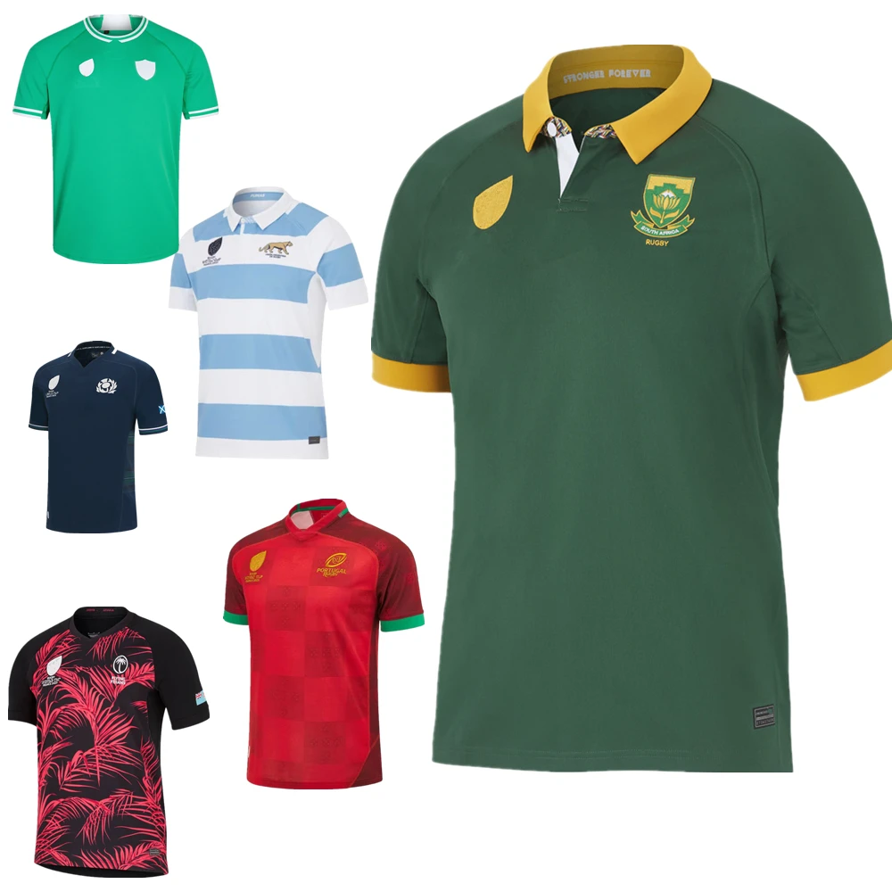 

2023 2024 South Africa rugby jersey Ireland Argentina Portugal Japan fiji New Zealand SAMOA Australia Scotland rugby shirt