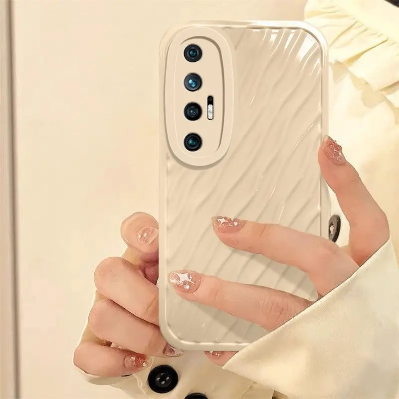 

Suitable For Xiaomi 10S Water Ripple Phone Shell All Inclusive Border Anti Drop Soft Case Ins Wind Xiaomi11 ProtectiveCase