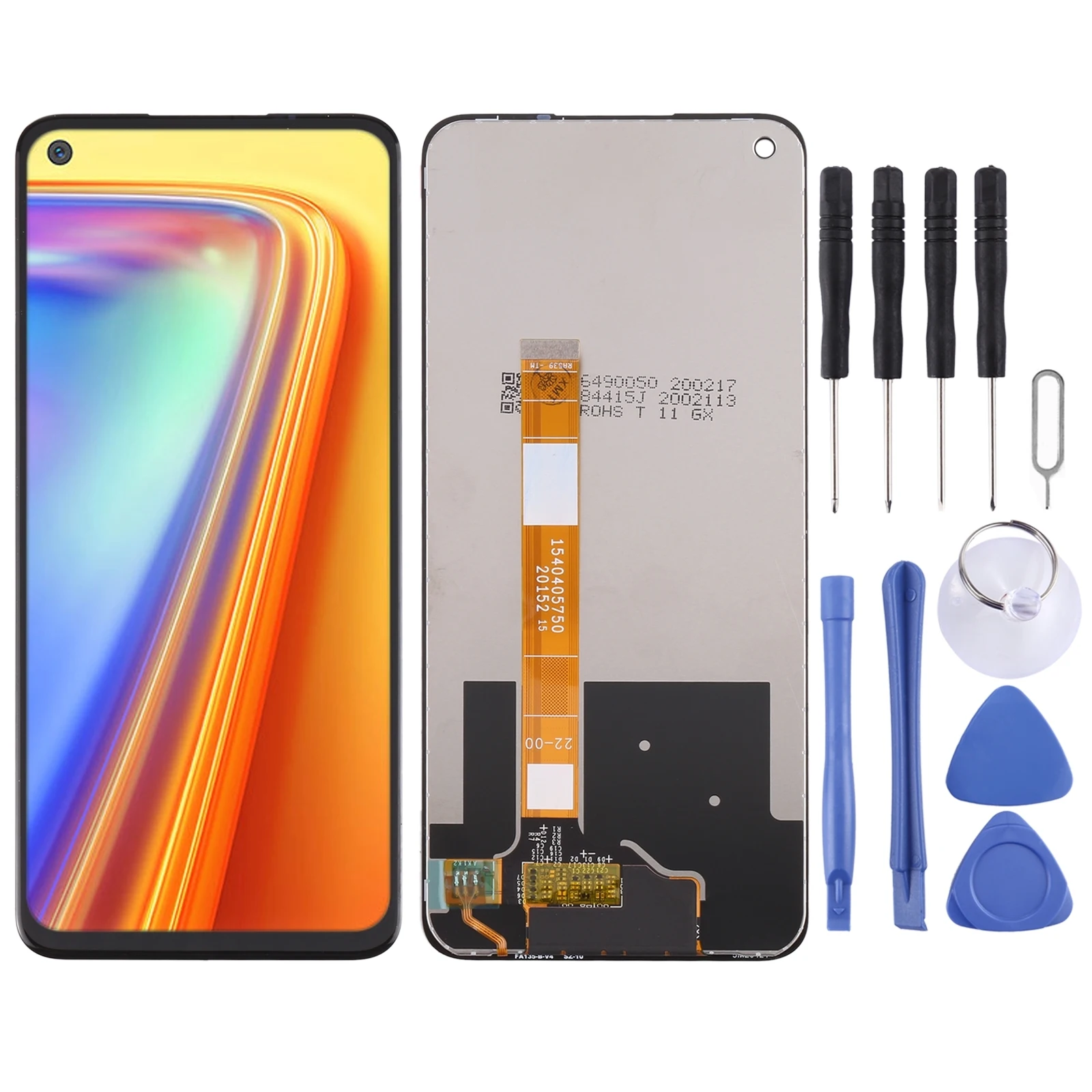 

Original LCD Screen and Digitizer Full Assembly For OPPO Realme Narzo 20 Pro / Realme 7 4G (Global)/Realme 7 4G (Asia)