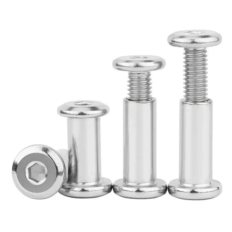 1 ~ 10 шт. Шестигранная розетка с заклепками Соединительный втулка гайка M2 M3 M4 M5 M6 M8