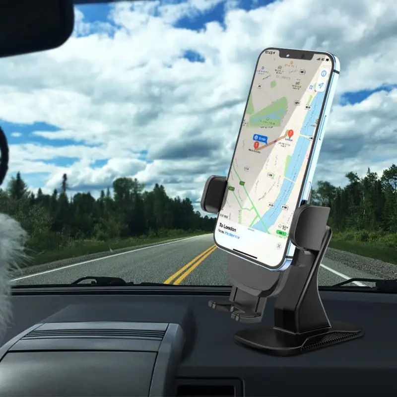 

Car Mobile Phone Bracket Face Clip New Mobile Phone Holder Car Navigation Holder Mobile Phone Holder Loading Car Phone Holder