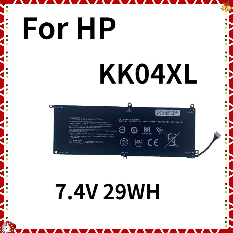 LMDTK Новый аккумулятор для ноутбука KK04XL 7 4 В 29 Втч HP Pro x2 612 G1 HSTNN-I19C HSTNN-IB6E 753703 -005 753329
