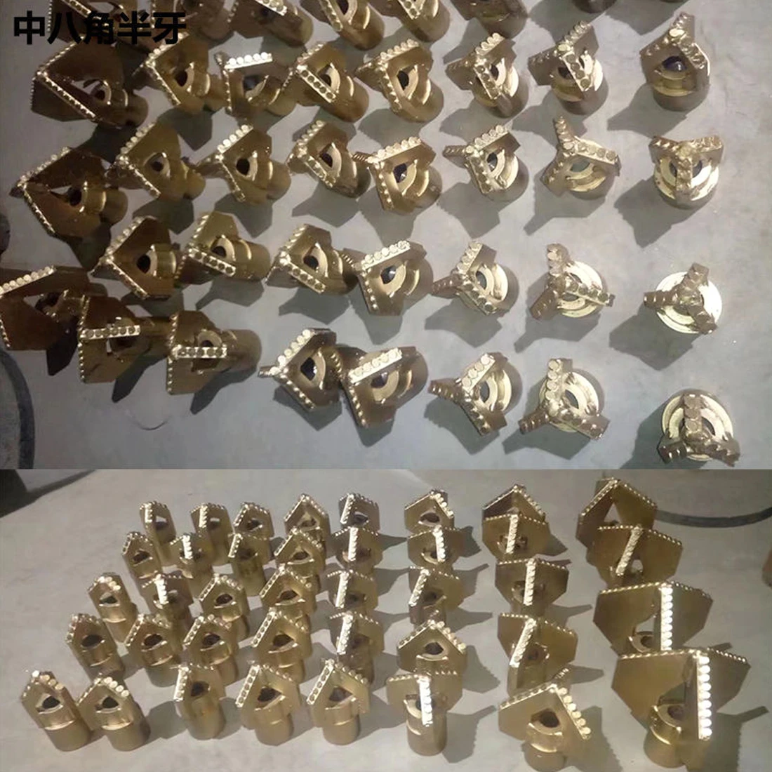 Сверло с тремя лопастями инструмент для бурения из сплава полным/половинным