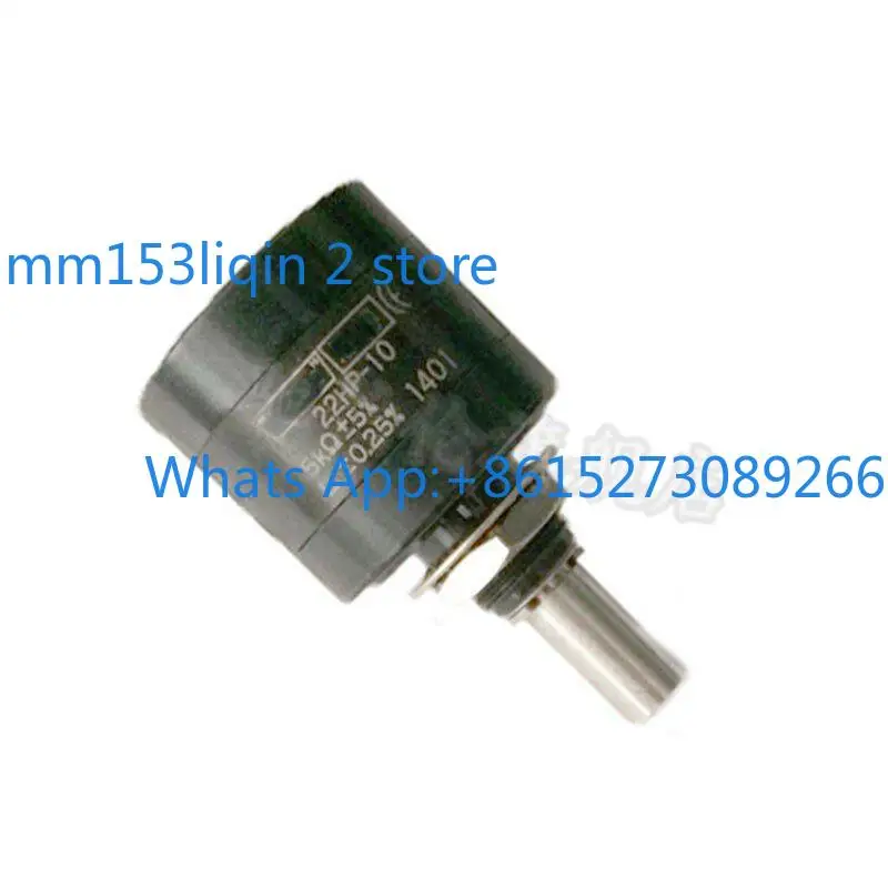 Фото Многооборотный проволочный потенциометр 22HP-10 1K 2K 5K 10K 20K 50K 100R 200R 500R Euro №1