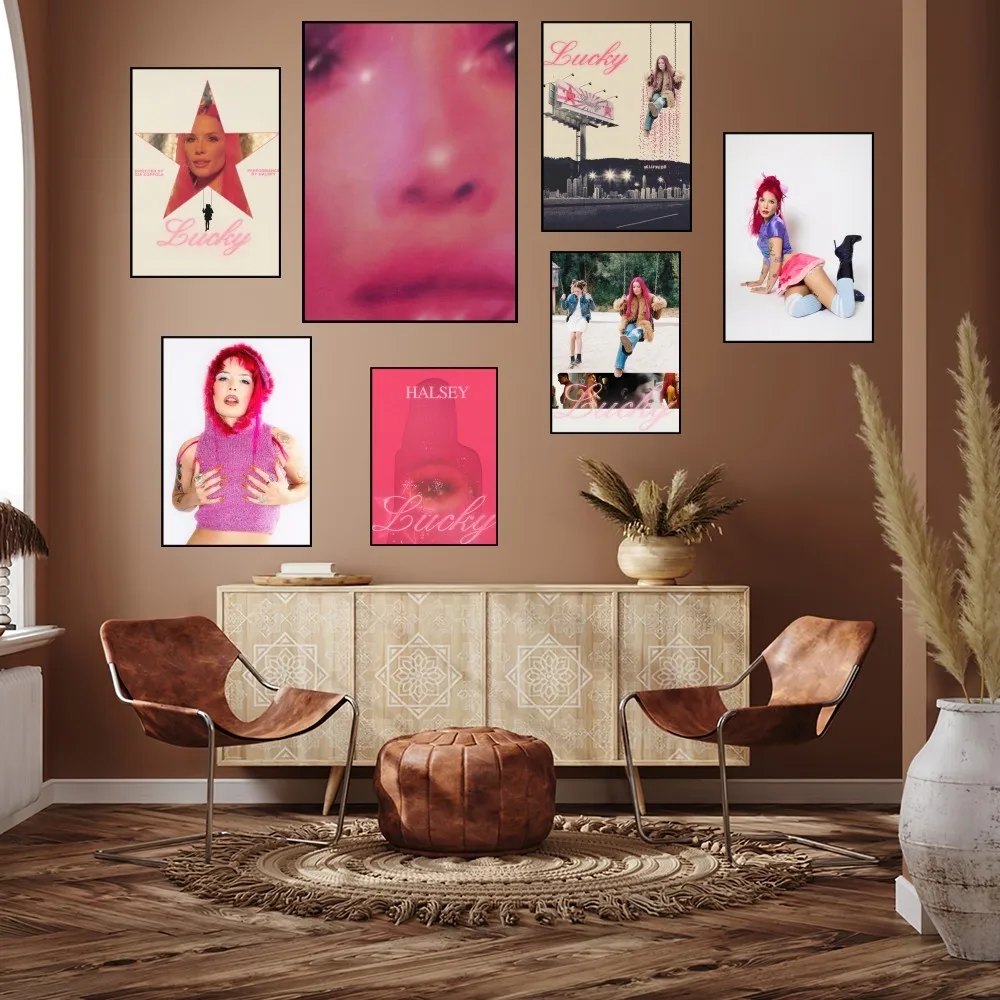 Постер на удачу с изображением певицы хит продаж Настенная картина украшение для