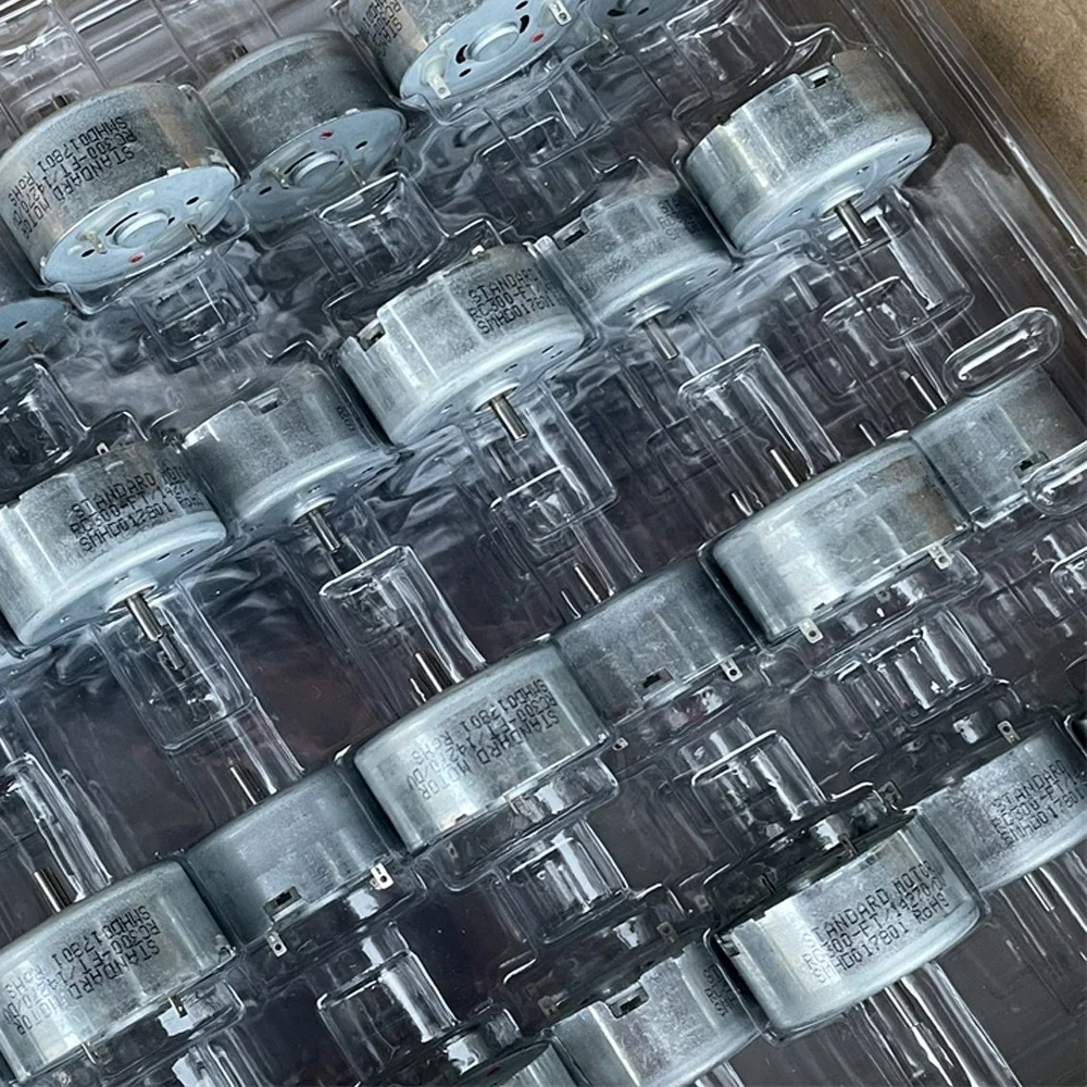 Мини RC-300 бесшумный двигатель постоянного тока 1 5 В-5 В 10000 об/мин щетка из