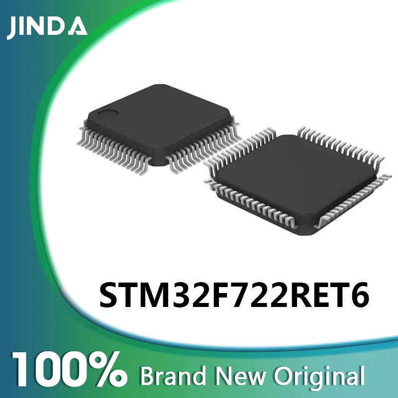 

(1-50 шт.) STM32F722RET6 STM32F RET6 F722RET6 LQFP-64_10x10x05P
