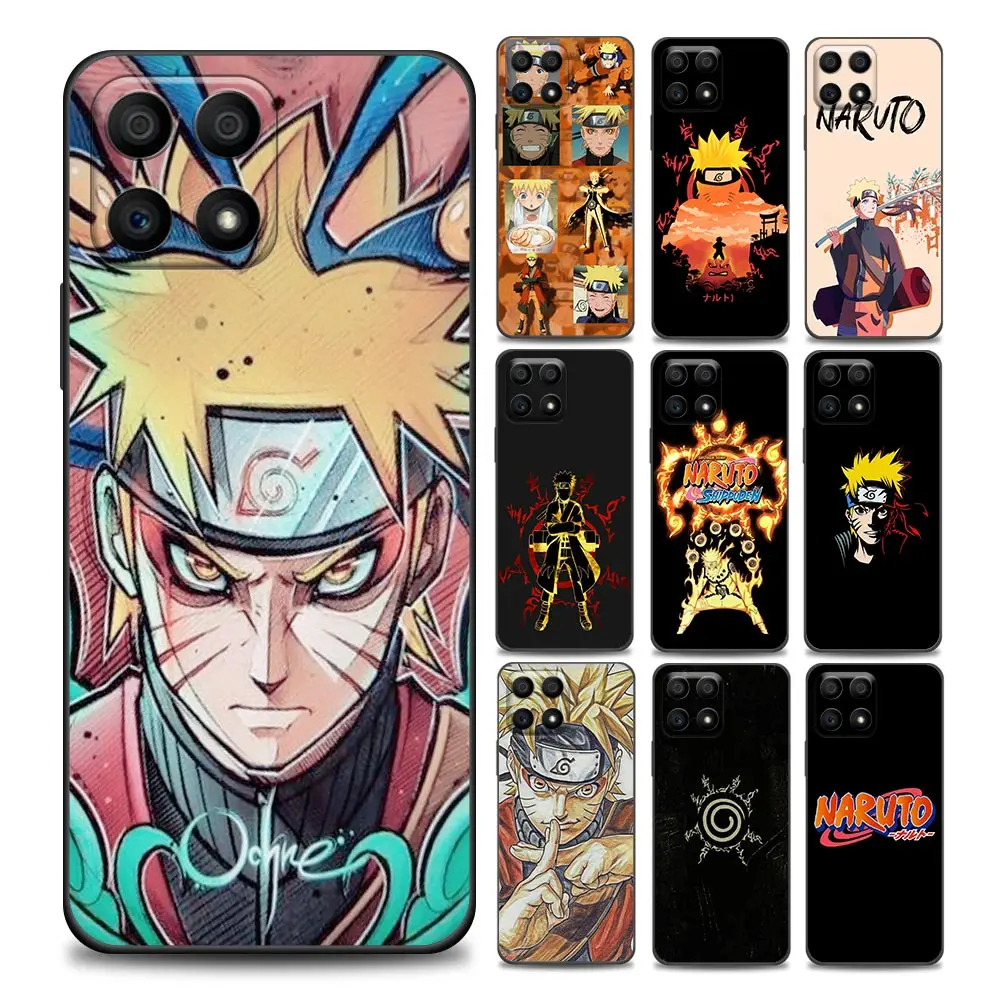 

Japanese Anime Uzumaki Naruto Phone Case for Honor 8X 9S 9A 9C 9X Lite Play 9A 50 10 20 30 Pro 30i 20S(6.15) Soft Silicone