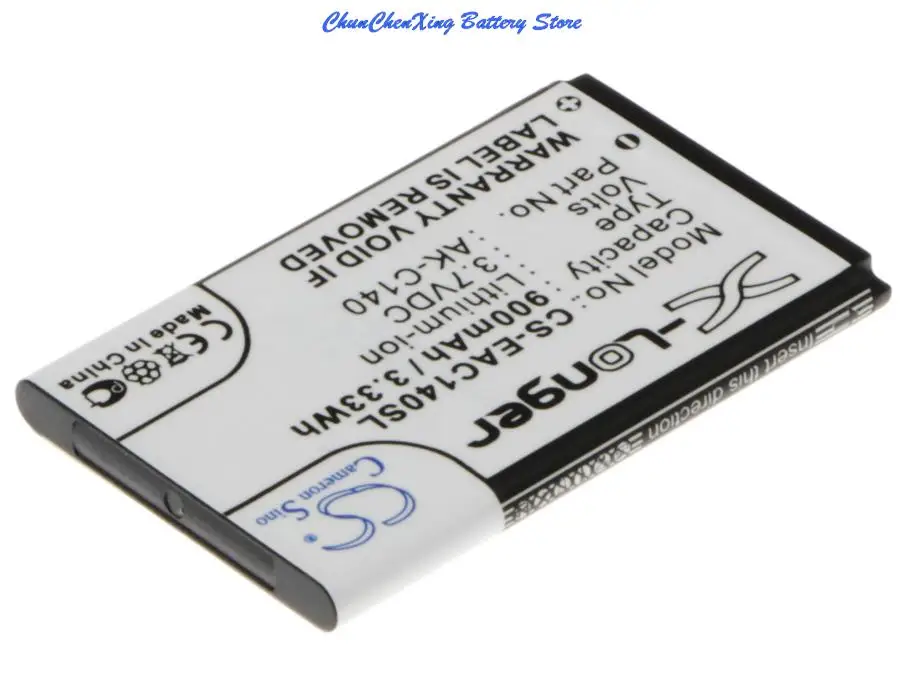 Аккумулятор Cameron Sino AK-C140 B111 для Emporia/Doro Primo 401 Media-Tech MT846KB Texet TD-D109 B210 контроллера VEX IQ