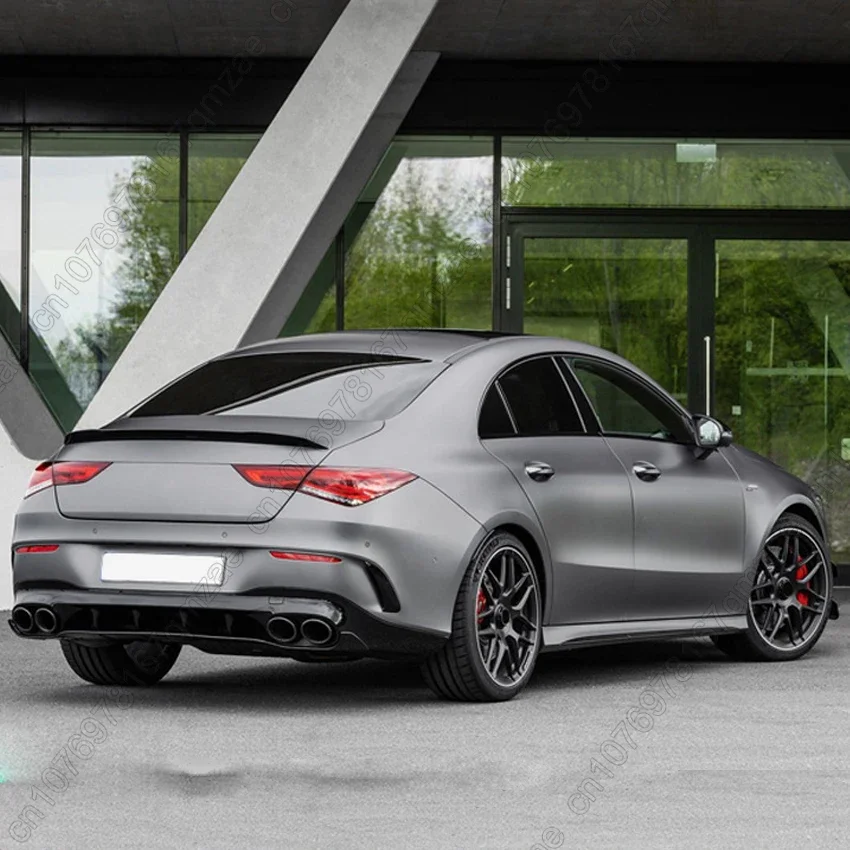 Верхнее крыло для Mercedes-Benz CLA W118 C118 CLA250 CLA200 CLA220 2019-2024 глянцевый черный задний