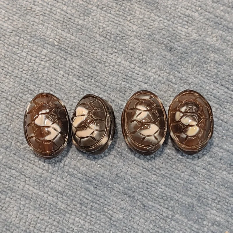 

Xizang totem Agate Dzi Carving Longevity Tortoiseshell Beads men and women Necklace Pendant DIY Accessories