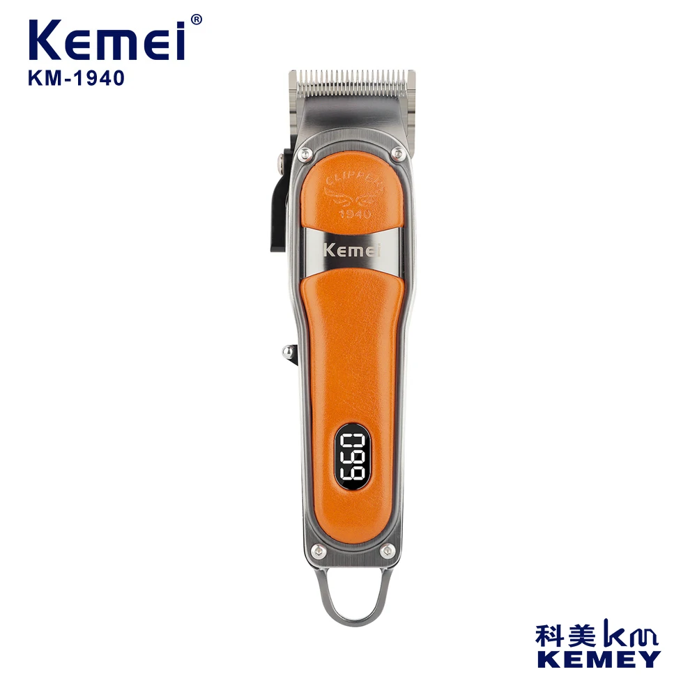 Rechargeable Hair Clipper With Led Display