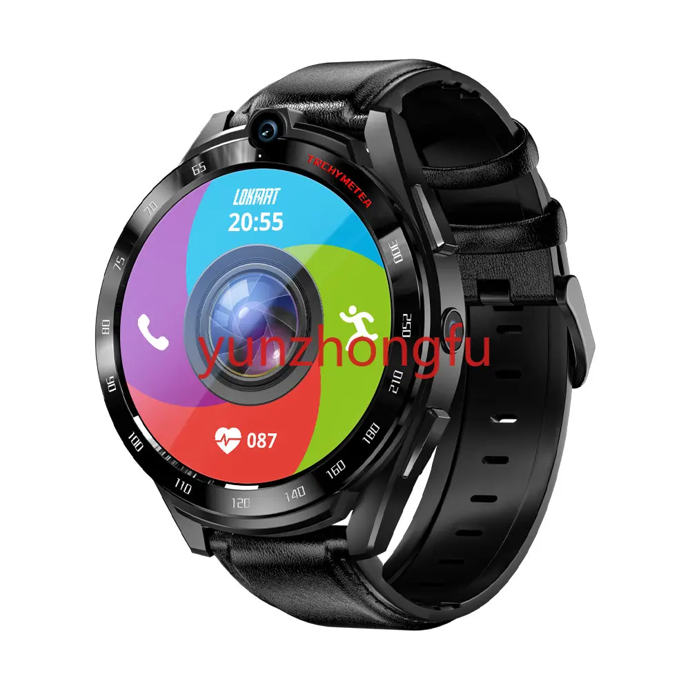 

APPLLP 4 Pro 4G Smartwatch Men 6GB+128GB 1.6" 2MP+8MP Dual Camera HD Call Fitness Tracker Heart Rate Monitor Smart Watch