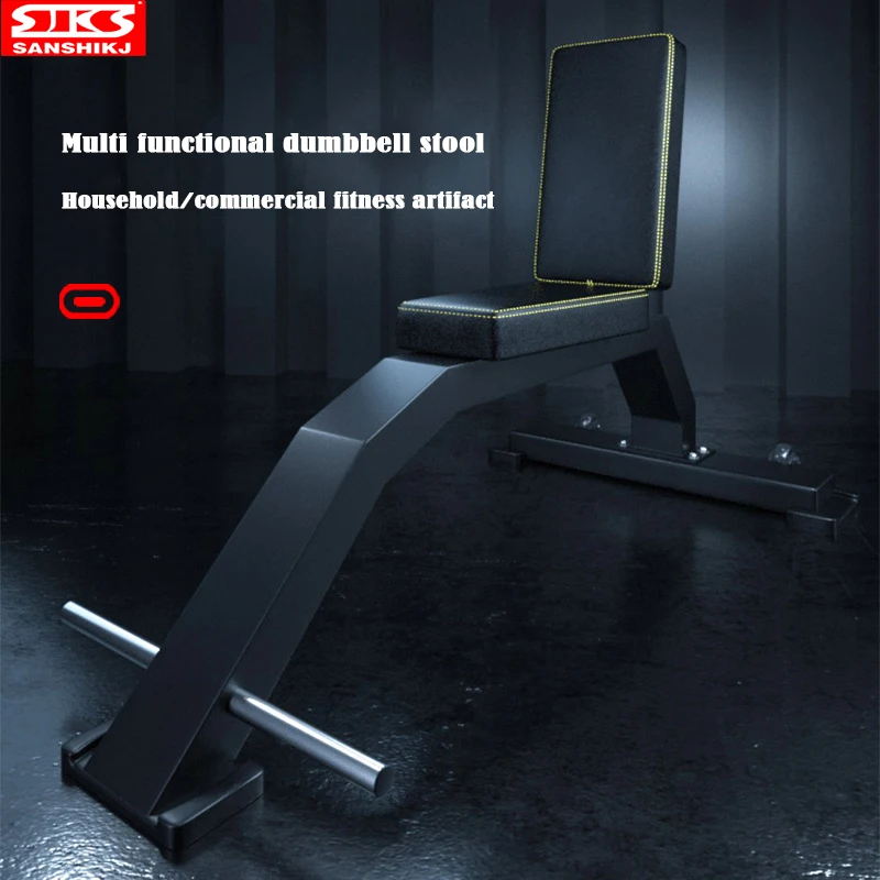 Right Angle Dumbbell Press Bench Horizontal Triceps Training Dumbbell Fitness Bench
