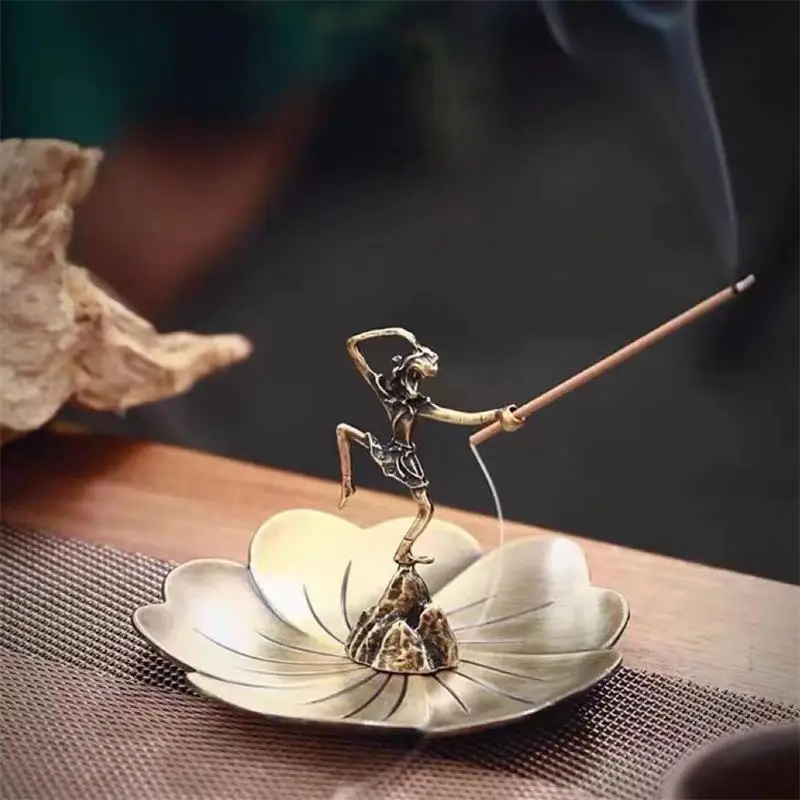 Wukong подставка для ароматов для дома и помещений, подставка для благовоний, антикварное украшение с ароматом, держатель Chenxiang