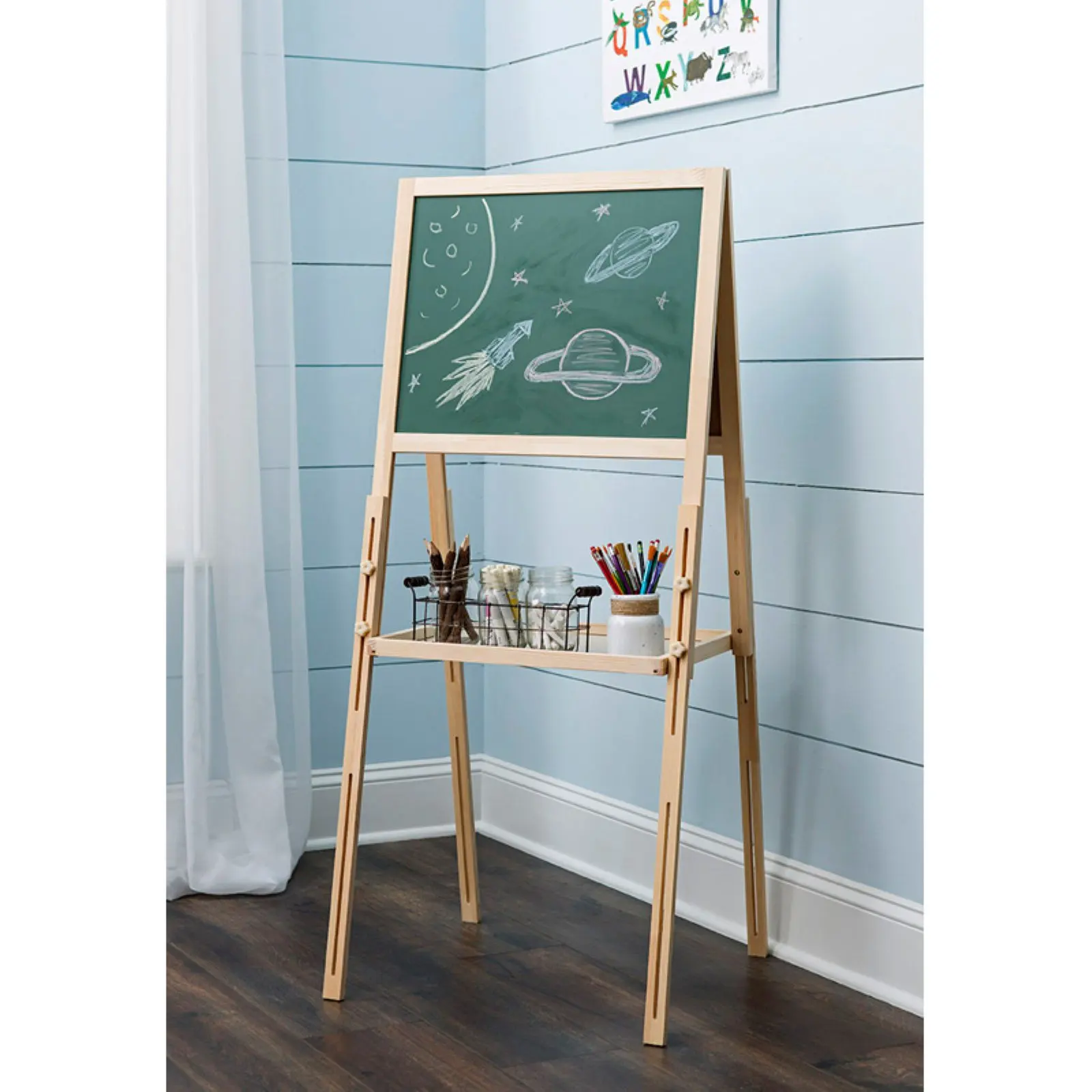 

KidSpace Chalkboard and Dry Erase Easel