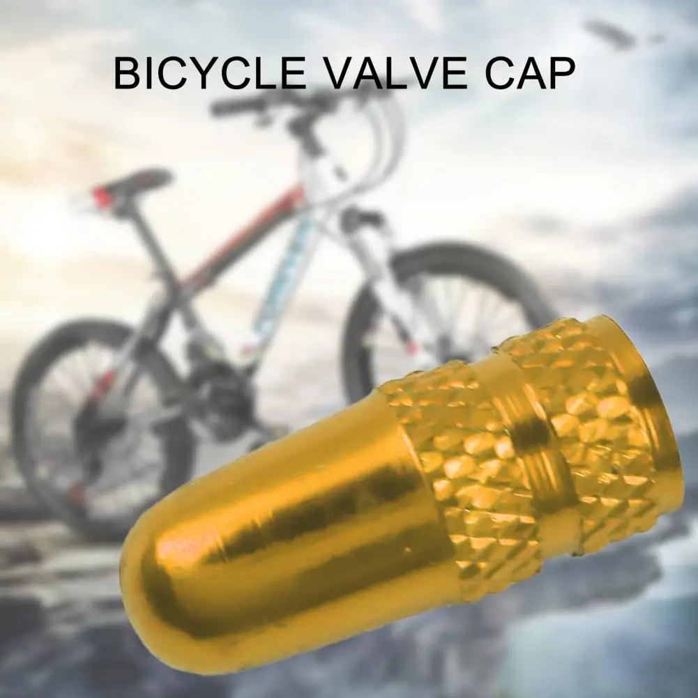 

Small Aluminum Alloy for Bicycle Dust Caps Valve Stem Cover Anti-rust Valve Cap 2 PCS Bike Tire Tyre French Wheel Rims