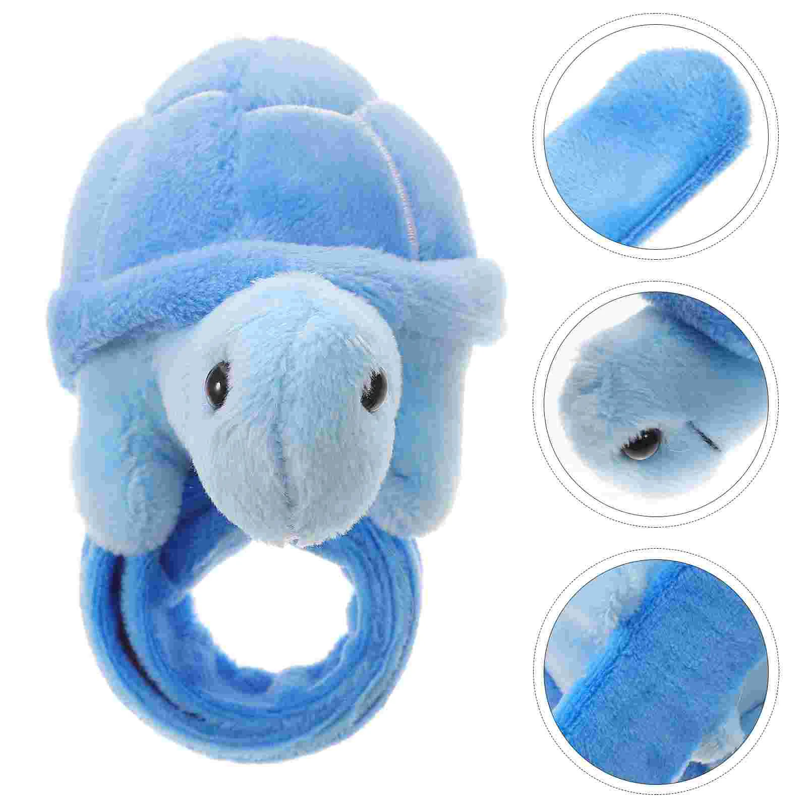 

Plush Ring Halloween Snap Bracelets Slap Safe Animal Favors Trajes Para Hombres