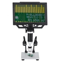 g1600 digital microscope 9 12mp 1 1600x electronic video microscopes digital microscopio trinocular continuous magnifier tools