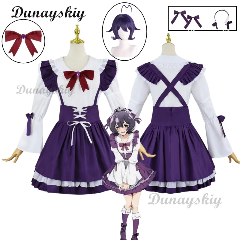 Gushing Over Magical Girls Hiiragi Utena Minakami Sayo Tenkawa Kaoruko Косплей Арага Киви Костюм Парик Платье