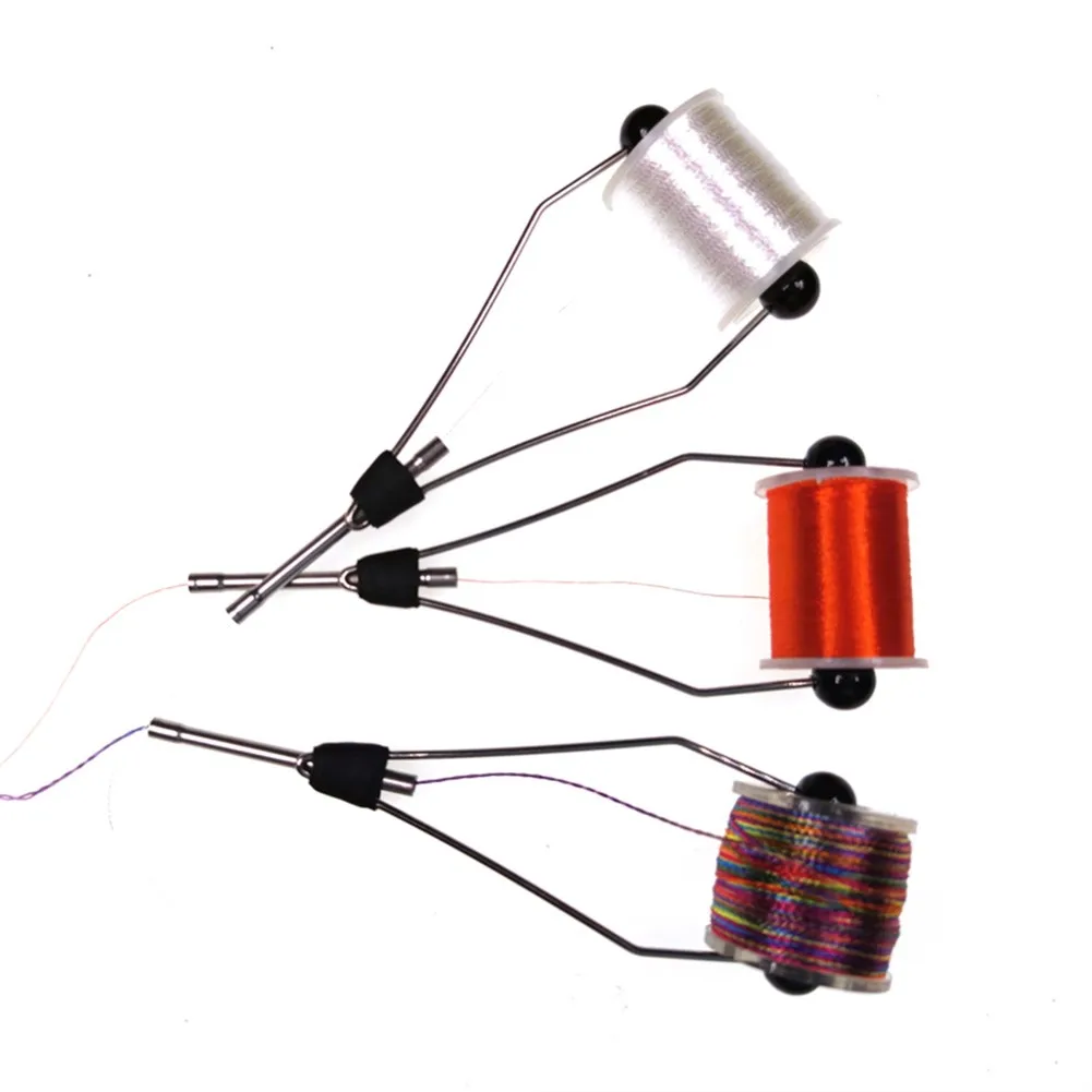 

Fly Tying Disc Bobbin Holder Fly Fishing Arc Mouth Fly Tying Flared Bobbin Holder Fly Tying Tools Fishing Tackle Accessories