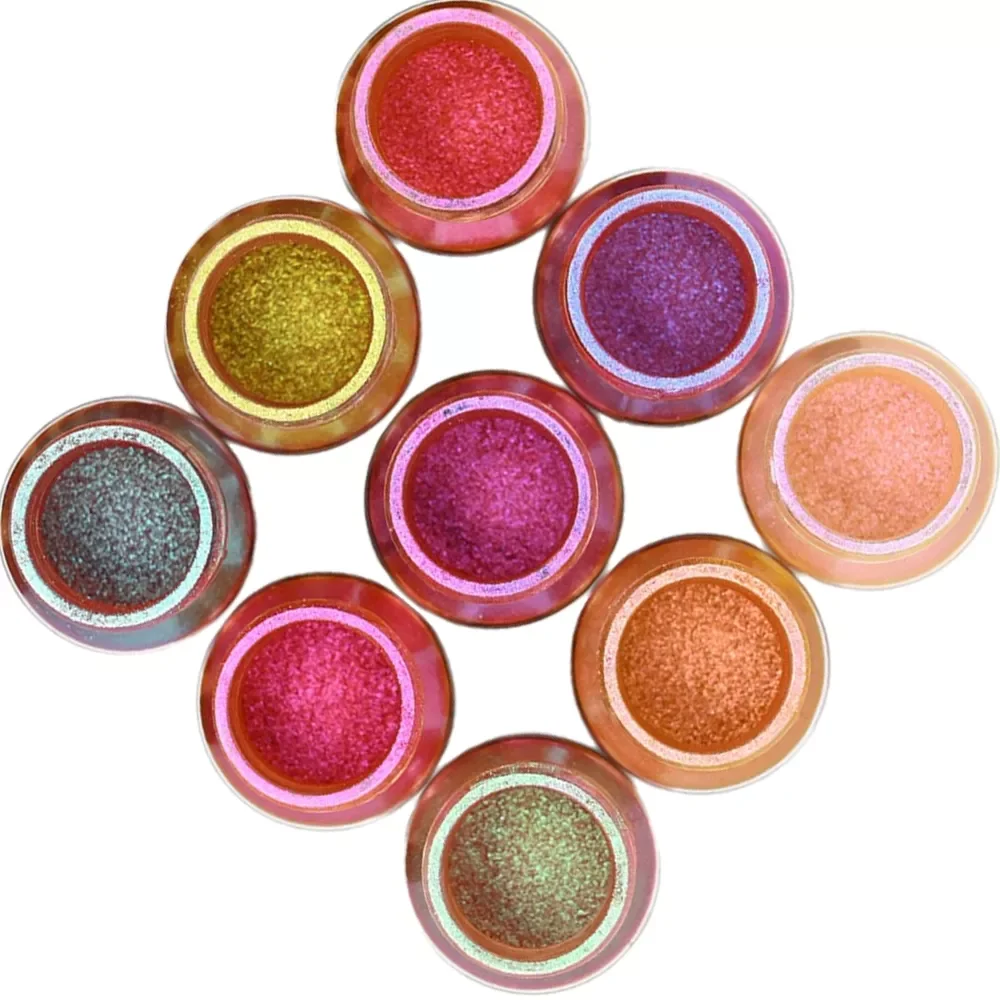 

Laser Mirror Chameleons Pigment Nails art Shift Pearl Magic Changing Chameleon Pigment Mica Chrome Resin Powders#FB013