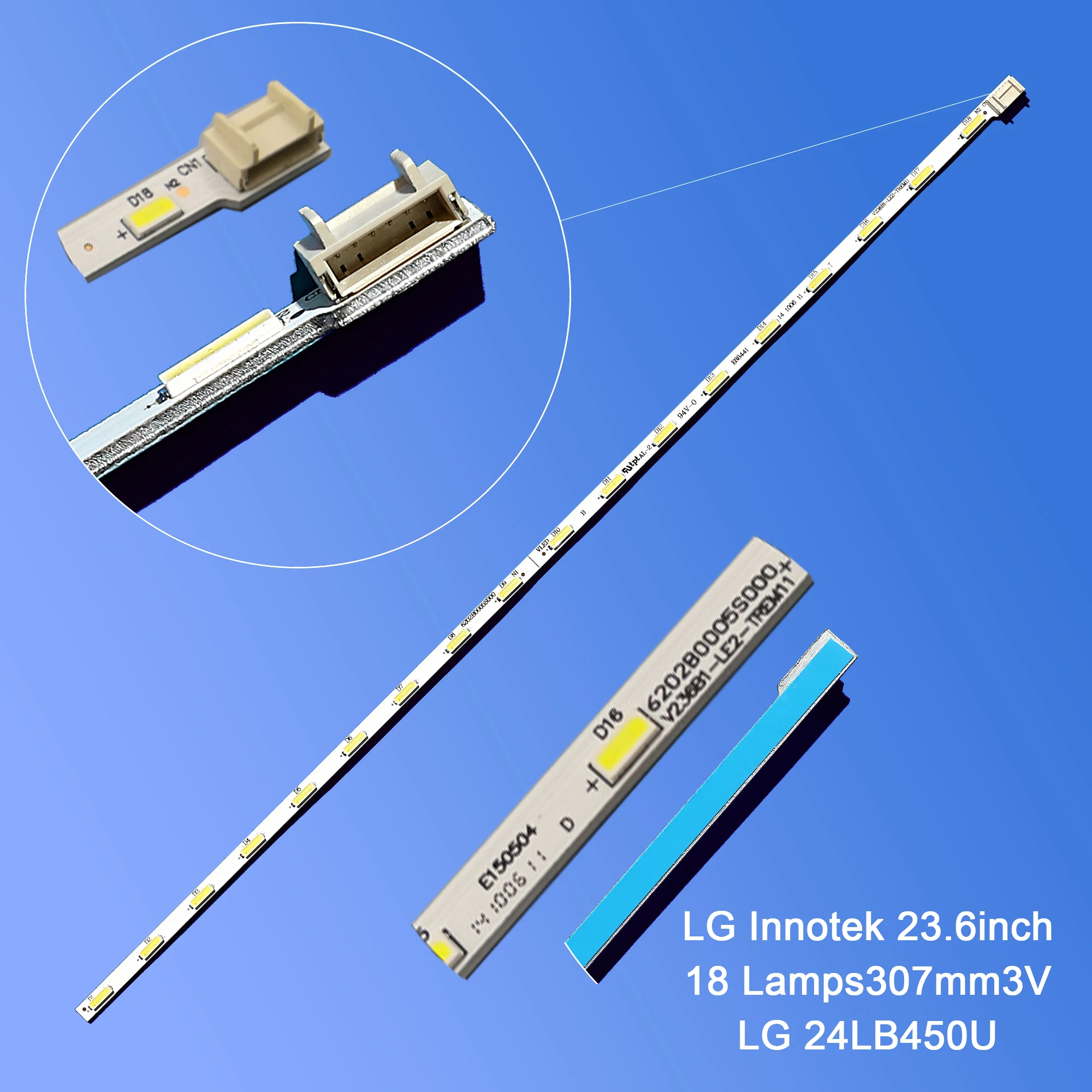 

20 шт., фонарь для подсветки, 18 дюймов, 24MT45D 22MA31D 24MT47D 24MT40D 24E510E