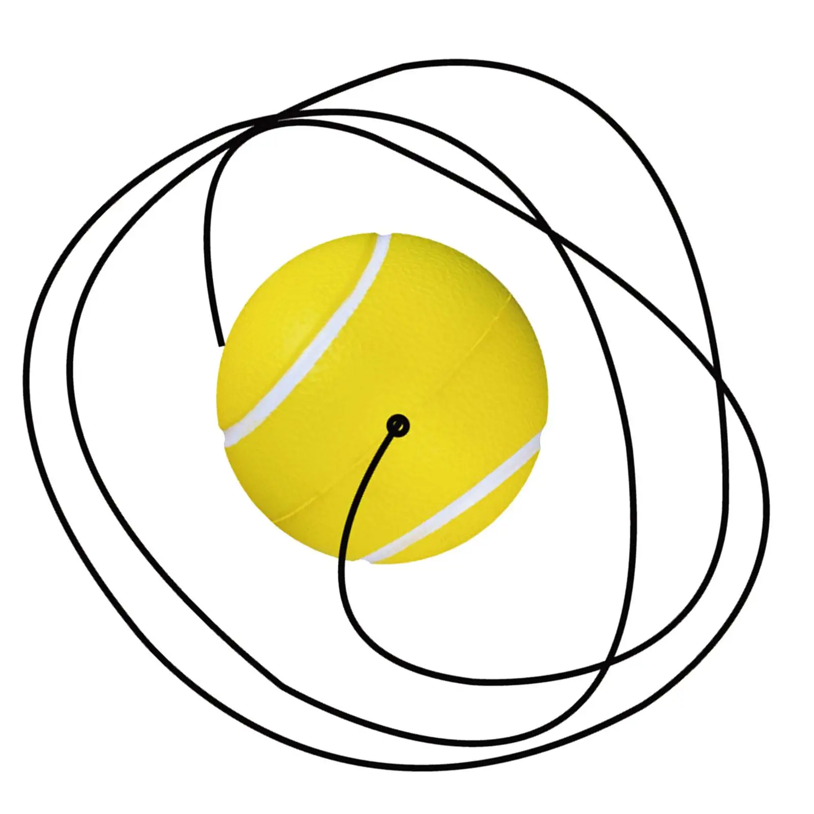 

Tennis Ball with String Tennis Elastic for Tennis Trainer Indoor Outdoor
