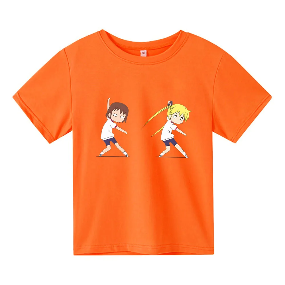 

Kill Me Baby Agiri Goshiki Yasuna Oribe Anime T-shirts Girls Cartoon 100% Cotton Tshirts Kawaii/Cute Tee Shirts Aesthetic O-neck