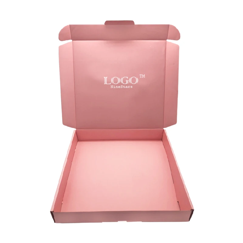 Недорогая фабричная цветная печать логотипа гофрированная пользовательская