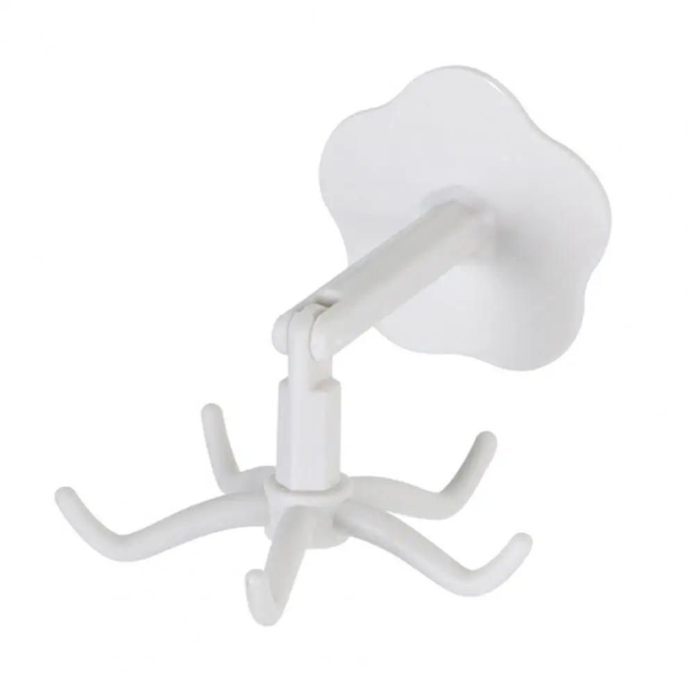 

Крючок для хранения без перфорации вращение на 360 градусов 5 крючков настенный крючок для полотенец