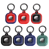 compatible with apple airtag keychain skin sleeve protective case accessories dog cat collar finder gps protector cover