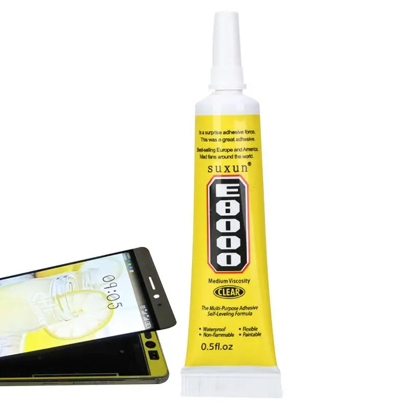 

Clear Super Glue Clear Multi-Purpose Glue For Rhinestones Removable Gluing Accessory For Rubber Paper Glass And Other Surfaces