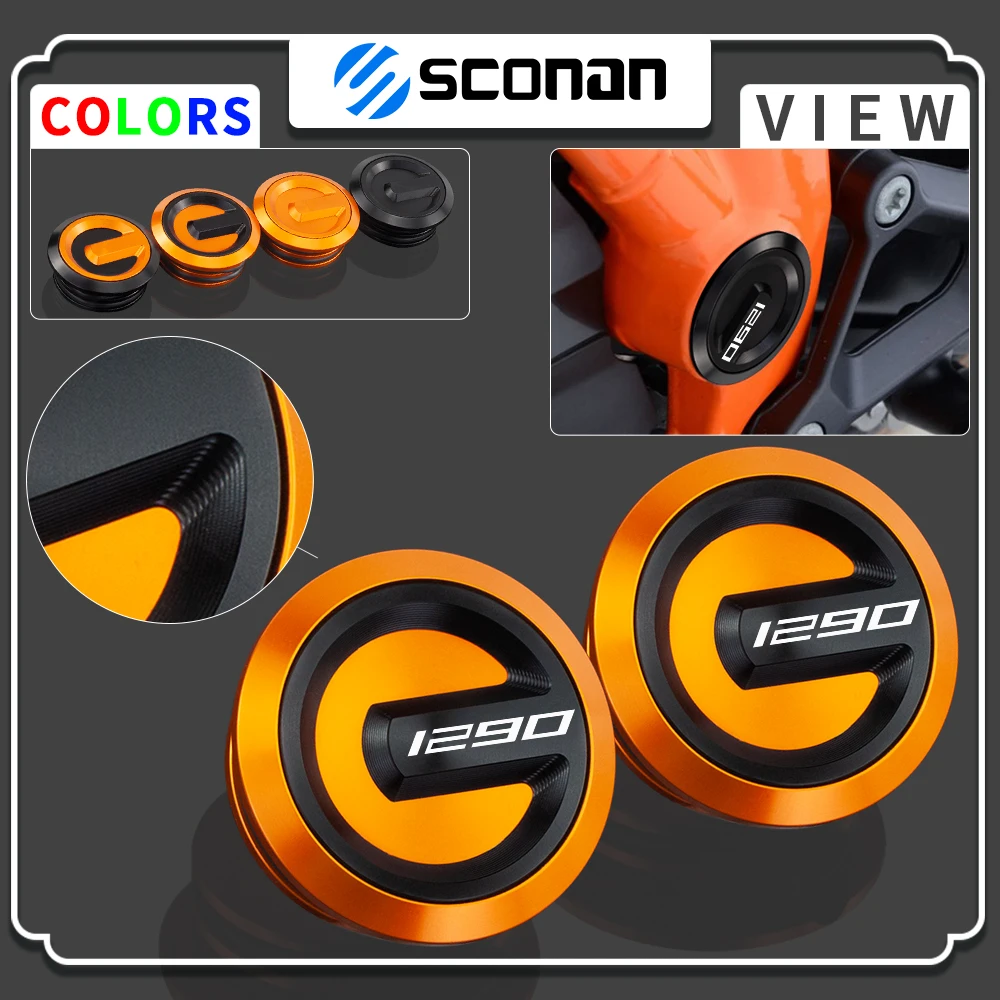 

Motorcycle Accessories Frame Hole Cap Cover Plug Bolt Protector For KTM 1290 Super Adventure 1290adv 1290 adv 2015 - 2020 2021