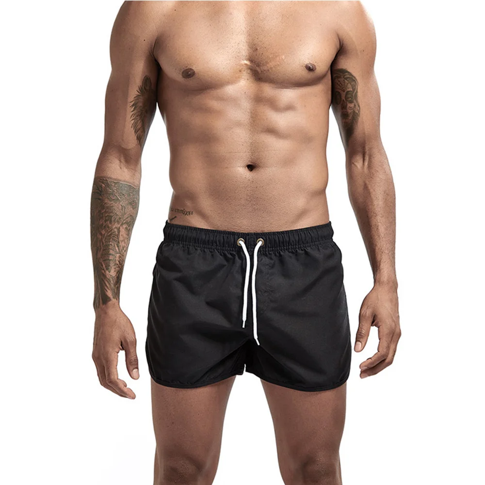 

Men Beach Shorts Quick Dry Summer Male Surf Board Briefs Fashion Swim Trunks Water Sports Gym Running Shorts Clothing
