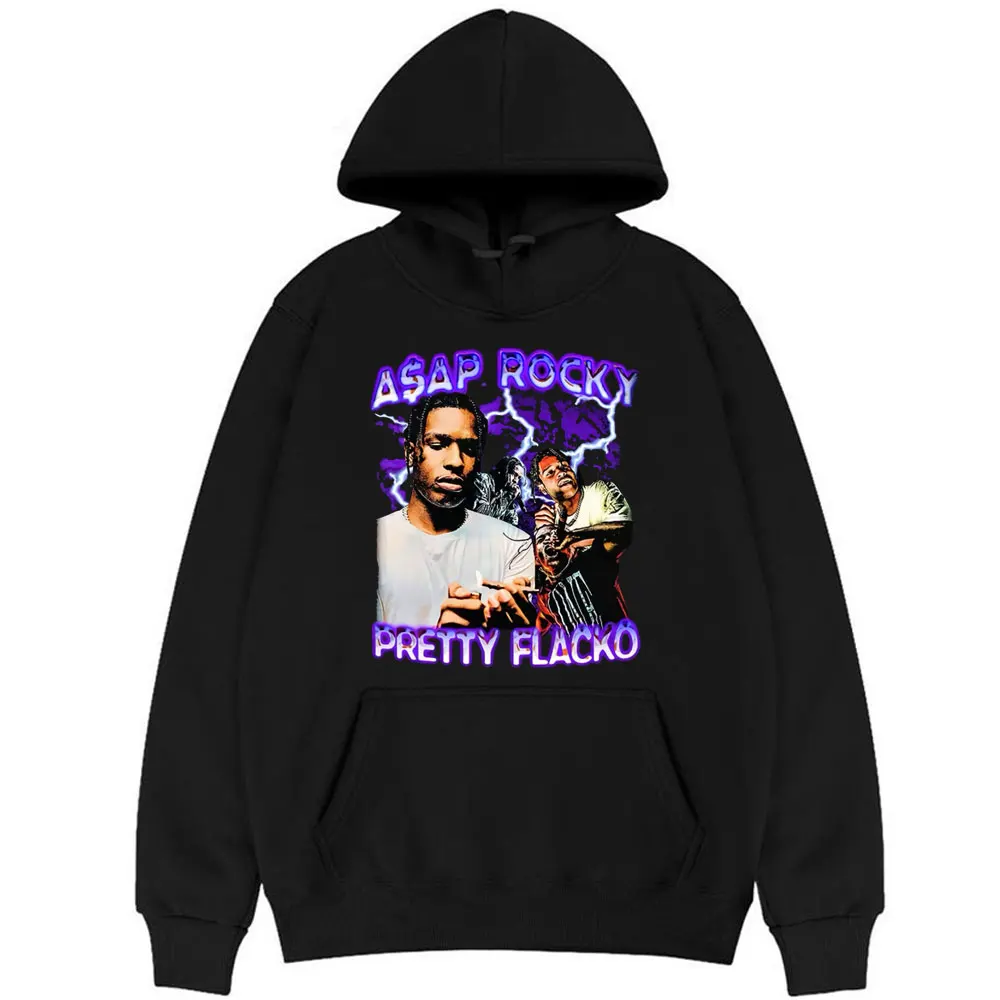 

Rap Asap Rocky Graphic Print Hoodie Men Women Fashion Oversized Long Sleeve Hoodies Spring Autumn Men's Hip Hop Pop Sweatshirt