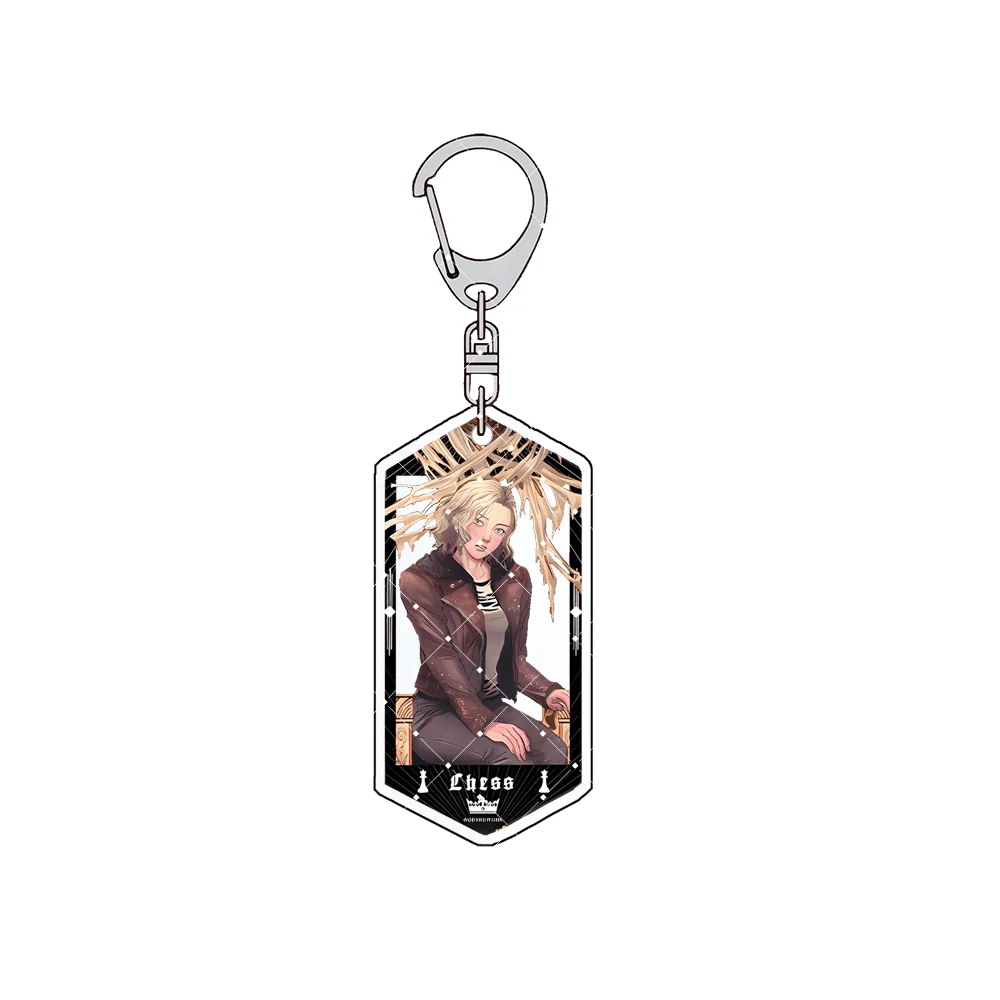 Брелок-подставка из акрила Resident Evil 6 см: Леон, Джилл, Крис, Ада. Фигурка из игры, подвеска для сумки, декор, коллекционный подарок для фанатов. (art.: 3920d9cd8f668) - 3920d9cd8f668