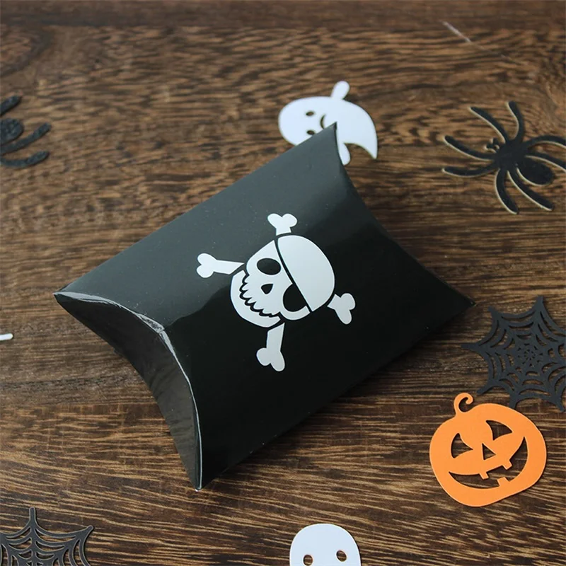 Pillow Box Packaging Gift Paper Box Halloween Decor