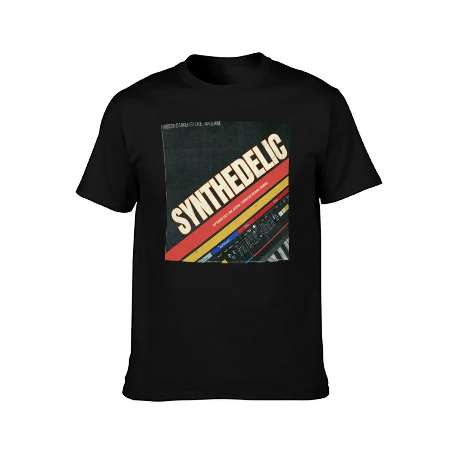 Фото Футболка Synthedelic Merch от Robson Darker & Luke Tangerine, прочная рабочая футболка №2